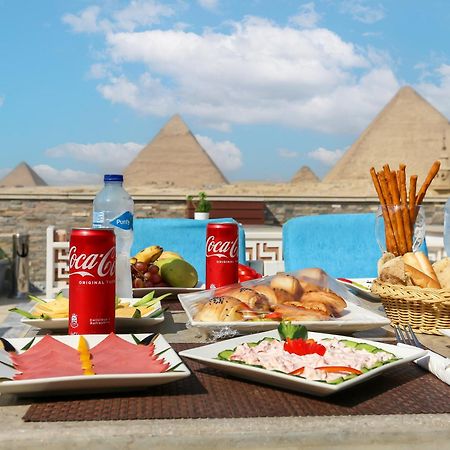 Pyramid Edge Hotel & Exclusive Pyramids View Rooftop Kafret el-Gabal Kültér fotó