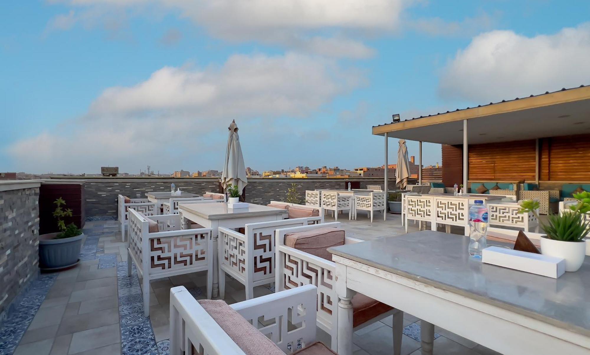 Pyramid Edge Hotel & Exclusive Pyramids View Rooftop Kafret el-Gabal Kültér fotó