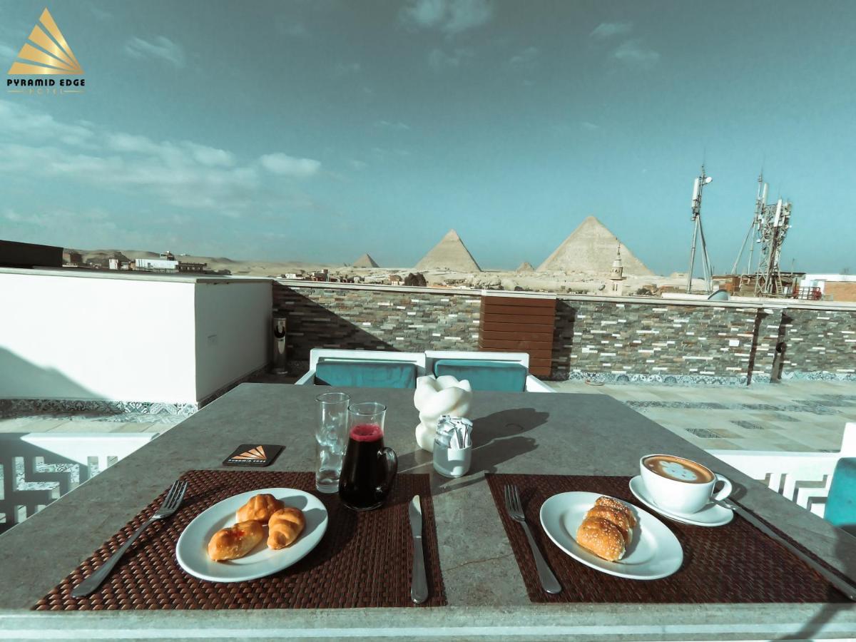 Pyramid Edge Hotel & Exclusive Pyramids View Rooftop Kafret el-Gabal Kültér fotó