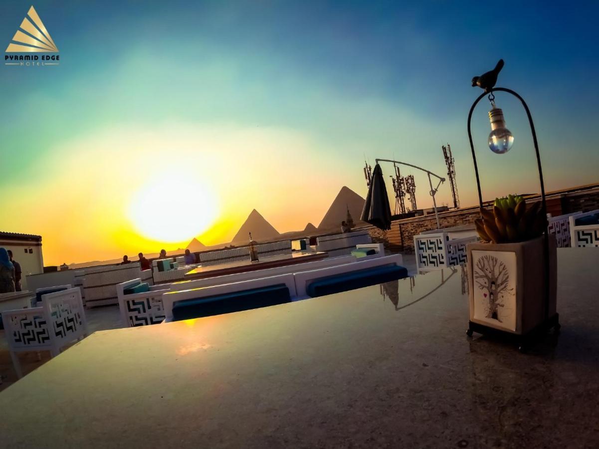 Pyramid Edge Hotel & Exclusive Pyramids View Rooftop Kafret el-Gabal Kültér fotó