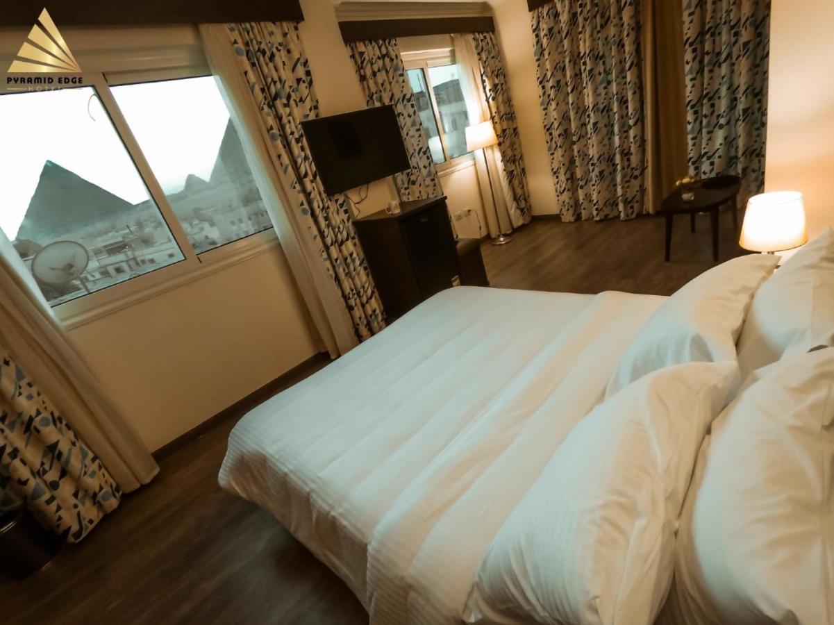 Pyramid Edge Hotel & Exclusive Pyramids View Rooftop Kafret el-Gabal Kültér fotó
