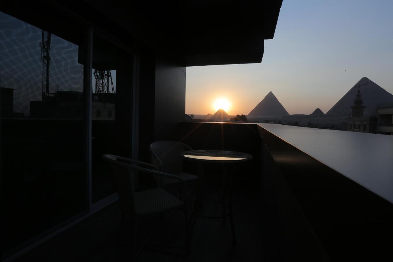 Pyramid Edge Hotel & Exclusive Pyramids View Rooftop Kafret el-Gabal Kültér fotó