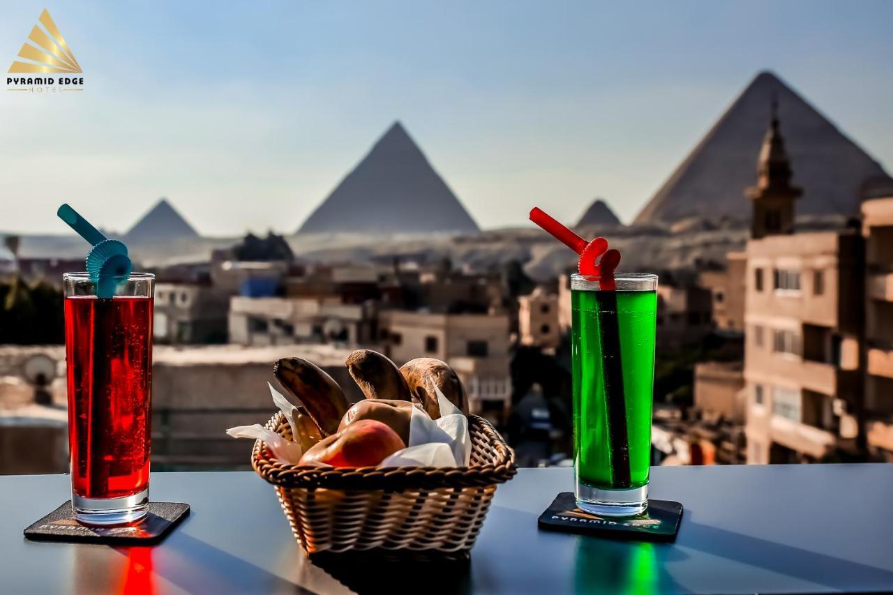 Pyramid Edge Hotel & Exclusive Pyramids View Rooftop Kafret el-Gabal Kültér fotó